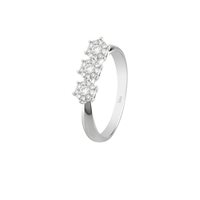 Anello Bliss Donna Caresse in Oro bianco Diamante 0.2 Ct 20081279 - 20081279